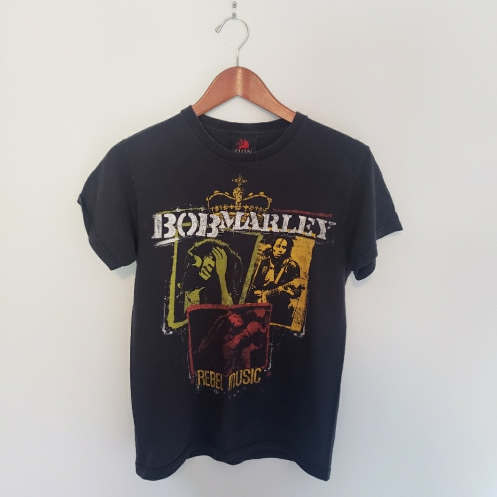 Bob Marley T-shirt Small Zion Rootswear